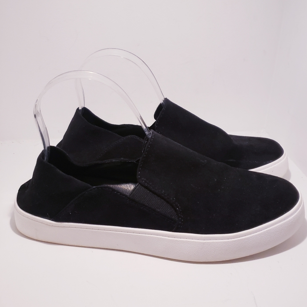 Steve Madden Fayna Black Slip On Sneakers - Picture 4 of 8